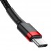 Кабель Baseus Cafule Type-C - Type-C 60W 2 метра (CATKLF-H91)