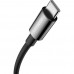 Кабель 65 Ватт - Type-C BASEUS Superior Series (SUPERVOOC) CAYS000901 1m черный