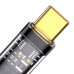 Кабель Baseus Explorer Series Auto Power-Off Fast Charging USB to Type-C 100W 2m CATS000301