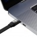 Кабель тройной Baseus Bright Mirror 2 Series 3-in-1 (Micro USB + Lightning + Type-C) 100W - 110 см черный