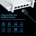 Кабель для интернета 5 метров Baseus high Speed Six types of RJ45 Gigabi 5 м PCWL-D01
