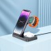 Док - станция - зарядное беспроводное 3 в 1 - BOROFONE BQ26 Best 3-in-1 wireless fast charger