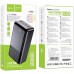 Портативная батарея - внешний акб HOCO J108B Universe 22.5W 30000mAh черный