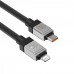 Кабель 2 метра Baseus CoolPlay Series  Type-C to iPhone (usb-c - lightning) 2 m черный CAKW000101