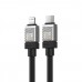Кабель 2 метра Baseus CoolPlay Series  Type-C to iPhone (usb-c - lightning) 2 m черный CAKW000101