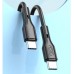 Кабель Xo NB-Q231B USB-C - USB-C (60w) 1 метр черный