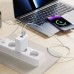 Зарядное устройство Proove Shot GaN 67W (2Type-C + USB) белое
