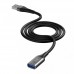 Удлинитель юсб 3.0 - адаптер мама - папа XO NB220 USB 3.0 data cable 2 метра