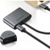 Преобразователь адаптер UGREEN CM162 USB-C to HDMI + VGA +USB 3.0 (50505)