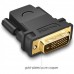 Переходник - Адаптер  UGREEN DVI 24+1 Male to HDMI Female Adapter (20124)