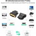 Переходник - Адаптер  UGREEN DVI 24+1 Male to HDMI Female Adapter (20124)