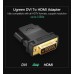 Переходник - Адаптер  UGREEN DVI 24+1 Male to HDMI Female Adapter (20124)