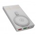 Внешний акб Hoco Q22 Taurus magnetic fully with digital 10000 mah магнитная батарея белая