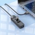 Конвертер хаб адаптер Borofone DH5 Erudite 4-in-1 на 4 usb 2.0 с кабелем 20 см