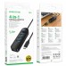 Конвертер хаб адаптер Borofone DH5 Erudite 4-in-1 - Type-C на 4 usb 3.0 с кабелем 20 см