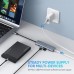 Преобразователь хаб UGREEN CM219 4-Port USB 3.0 Hub + питание по Micro-USB (50985)