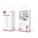 Фильтр удлинитель сетевой XO WL08 EU Smart Wall Plug Conversion Socket (3AC+2USB 2.4A) белый