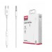 Кабель XO NBR211B Type-C (Male) - 3.5 (Male) аудио конвертер белый