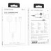 Кабель зарядное Borofone BQ22 2-в-1 USB to Lightning / iWatch Qi 120 см белый