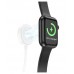 Кабель зарядное Borofone BQ22 2-в-1 USB to Lightning / iWatch Qi 120 см белый