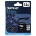 Карта памяти microSDHC Patriot 32 Gb UHS-I class 10 с адаптером PSF32GMCSDHC10