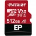Карта памяти MicroSD Patriot 512 GB UHS-1 U3 V30