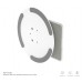 Настольная подставка XO C139 Desktop 360° rotating metal round base stand белая