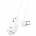 Фильтр удлинитель HOCO AC9A Talent desktop charger 2USB + Type-C 30W 10A