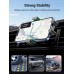 Авто-держатель и беспроводная зарядка UGREEN CD256 15W Wireless Car Charger серый