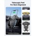 Авто-держатель и беспроводная зарядка UGREEN CD256 15W Wireless Car Charger серый