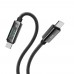 Кабель с дисплеем Yoki Type-C to Type-C 100W 2 метра