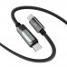 Кабель с дисплеем Yoki Type-C to Type-C 100W 2 метра