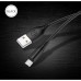 Кабель Usams U18 (US-SJ266) Round USB - Lightning 2A 1 метр черный