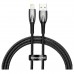 Кабель усиленный Baseus Glimmer USB to iPhone (Lightning) CADH000201 черный