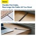 Кабель витая пара - патч корд для интернета 5 метров Baseus high Speed Six types of RJ45