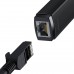 Переходник адаптер Baseus Lite Series Ethernet Adapter USB to RJ45 LAN Port (1000 Mbps) WKQX000101