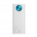 Внешний аккумулятор Baseus Amblight Digital Display 65W 30000 мач белый PPLG-A02