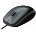 Мышь проводная Logitech B100 черная