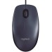 Мышь проводная Logitech B100 черная