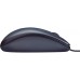 Мышь проводная Logitech B100 черная