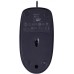 Мышь проводная Logitech B100 черная