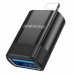 Адаптер для подключения юсб флешек к айфону Borofone BV18 Lightning to USB 2.0 OTG Переходник