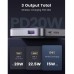Внешний аккумулятор UGREEN PB206 10000mAh 20W Mini Magnetic Wireless (15086)