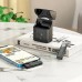 Микрофон петличка беспроводной HOCO S31 Stream Wireless Microphone + Receiver 3in1 (USB-C 3.5mm Lightning)