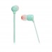 Наушники беспроводные JBL Tune 110BT (JBLT110BTGRN) стерео гарнитура зеленая