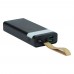 Портативный аккумулятор XO PR129 20000 mAh с лампой и дисплеем черный