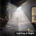Светильник с датчиком движения фонарь на солнечной батарее CL100 100 LED