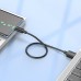 Кабель короткий 25 см HOCO X96 usb to Type-C 27вт черный
