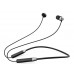 Беспроводные наушники XO bs33 SPORT Neckband Bluetooth earphone черные