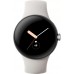 Умные часы Google Pixel Watch Polished с ремешком Silver/Chalk